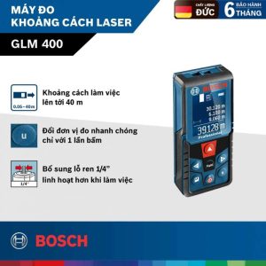 Công dụng thực tiễn của máy đo khoảng cách GLM 400
