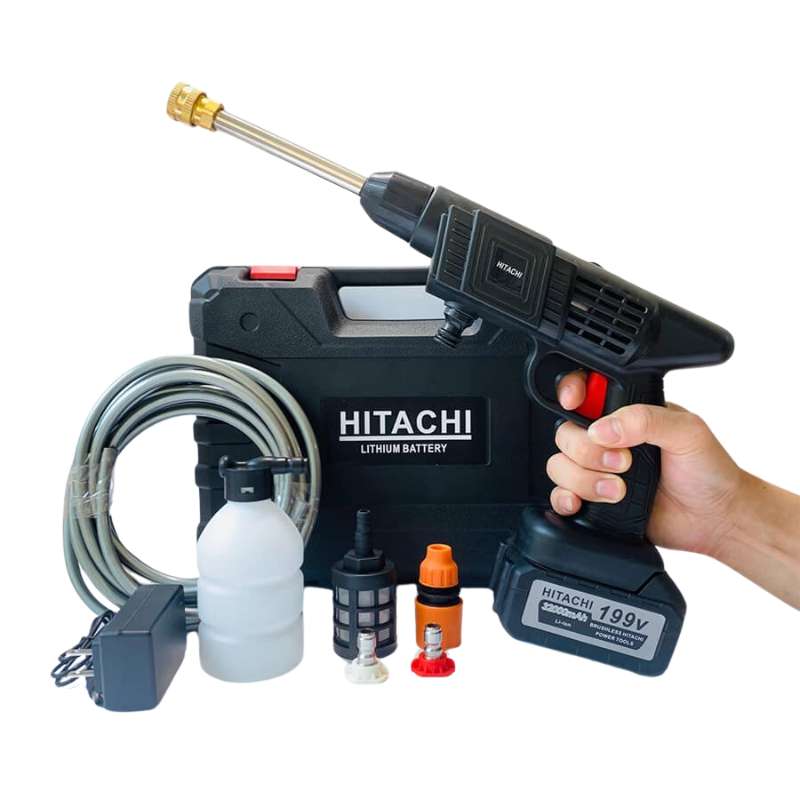 Giới thiệu Máy rửa xe HITACHI 199V