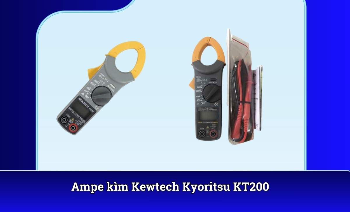 Ampe kìm Kewtech Kyoritsu KT200