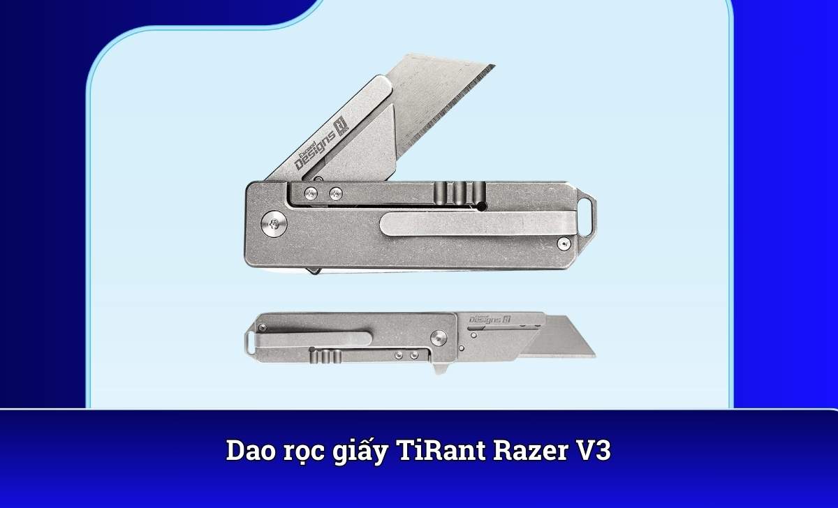 Dao rọc giấy TiRant Razer V3