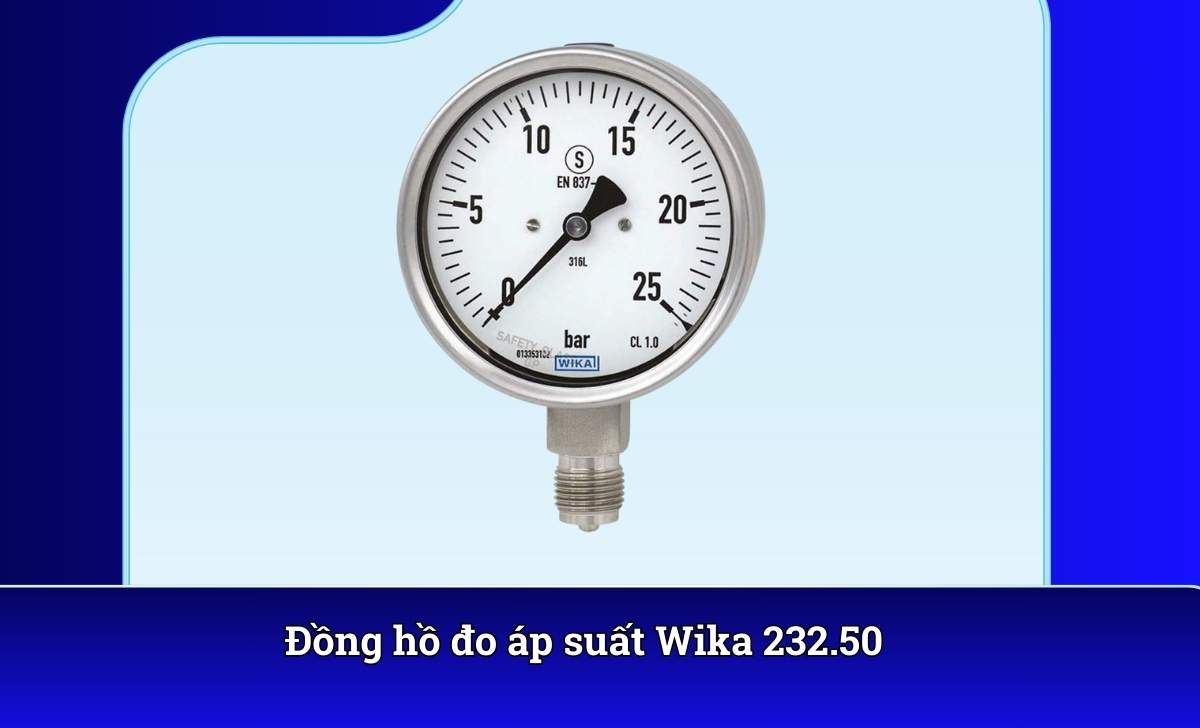 Đồng hồ đo áp suất Wika 232.50