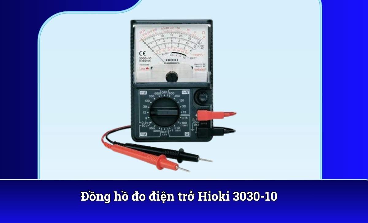 Đồng hồ đo điện trở Hioki 3030-10
