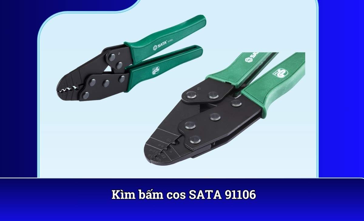 Kìm bấm cos SATA 91106