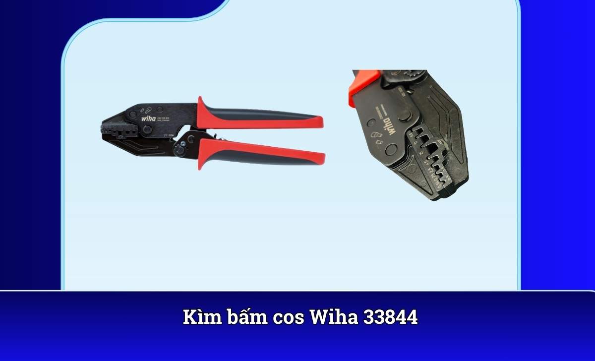 Kìm bấm cos Wiha 33844