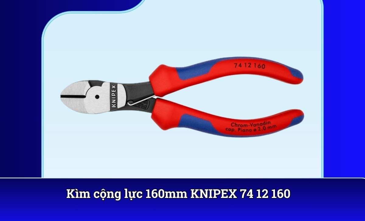Kìm cộng lực 160mm KNIPEX 74 12 160