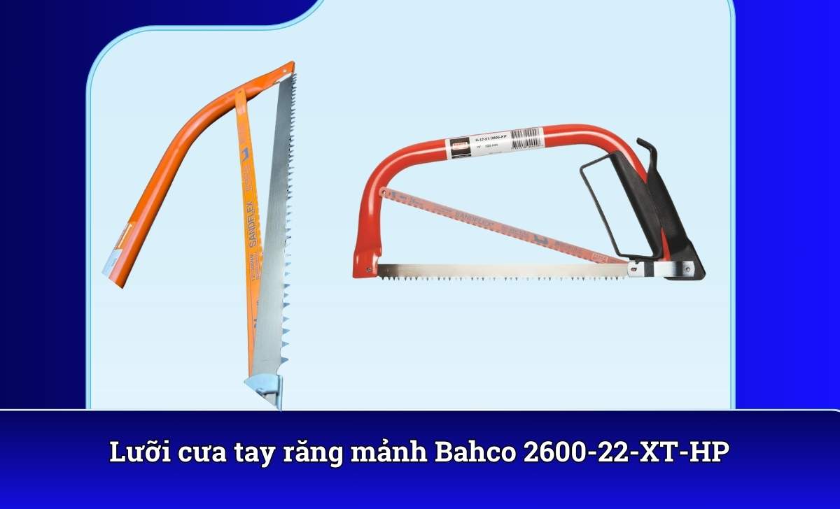 Lưỡi cưa tay răng mảnh Bahco 2600-22-XT-HP