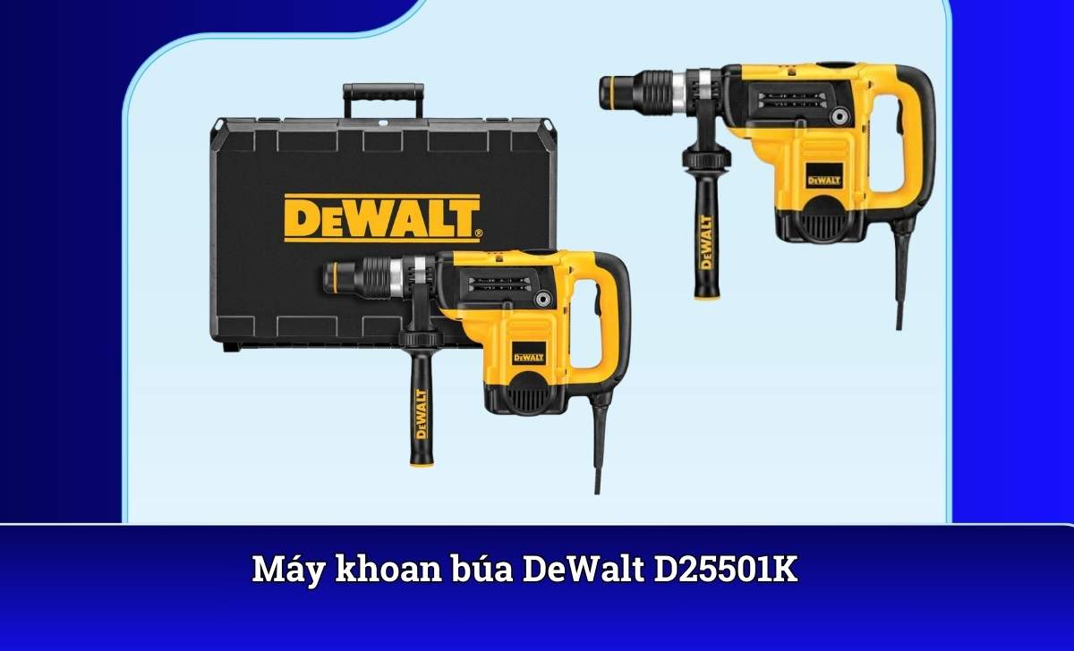 Máy khoan búa DeWalt D25501K