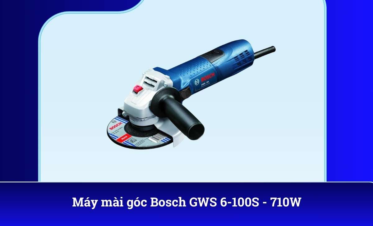 Máy mài góc Bosch GWS 6-100S - 710W