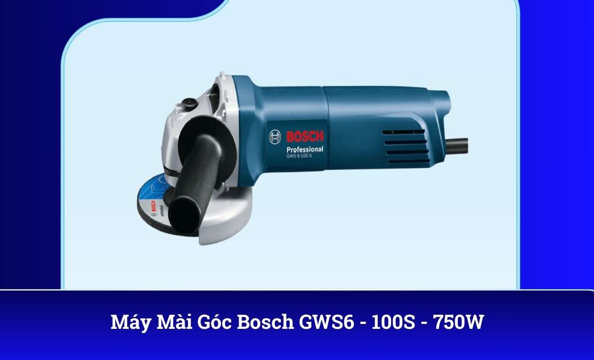 Máy Mài Góc Bosch GWS6 - 100S - 750W