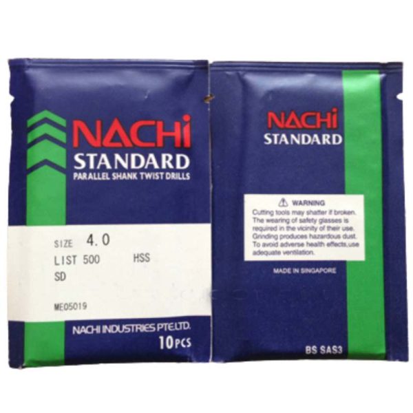 Các bước sử dụng Mũi khoan Nachi List500-0040 24mm
