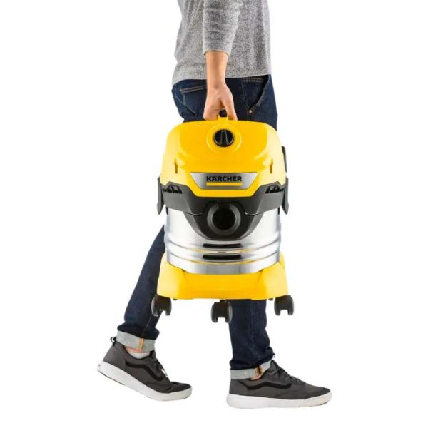 Cách sử dụng Máy hút công nghiệp KARCHER WD 4 S khô và ướt