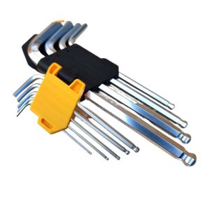 Công dụng bộ lục giác bi ngắn 9 chi tiết Tolsen