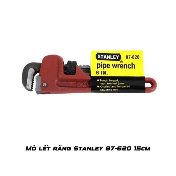 Mỏ lết răng Stanley 87-620 15cm
