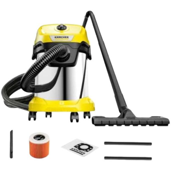 Thiết kế máy hút bụi KARCHER WD 4 S gọn nhẹ, linh hoạt