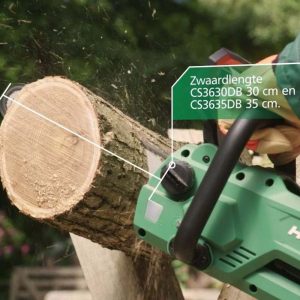 Thông số và ưu điểm vượt trội của cưa xích Hikoki CS350