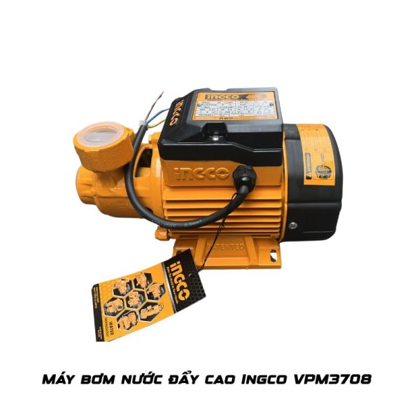 Máy bơm nước đẩy cao Ingco VPM3708