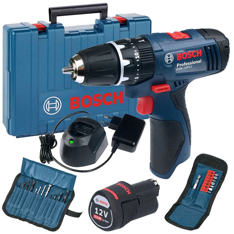 Máy khoan Bosch GSB 120-LI hỗ trợ công việc nào