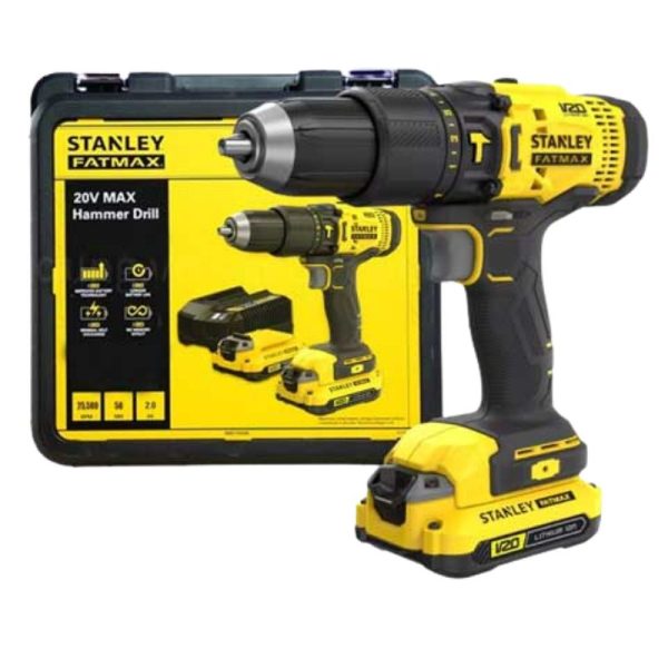 Máy khoan búa Stanley SCD711N 20V có gì đặc biệt