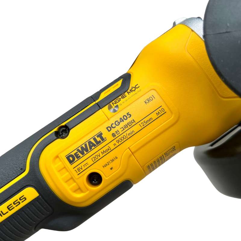 Những lý do khiến DeWalt DCG405N-KR chiếm trọn lòng tin người dùn