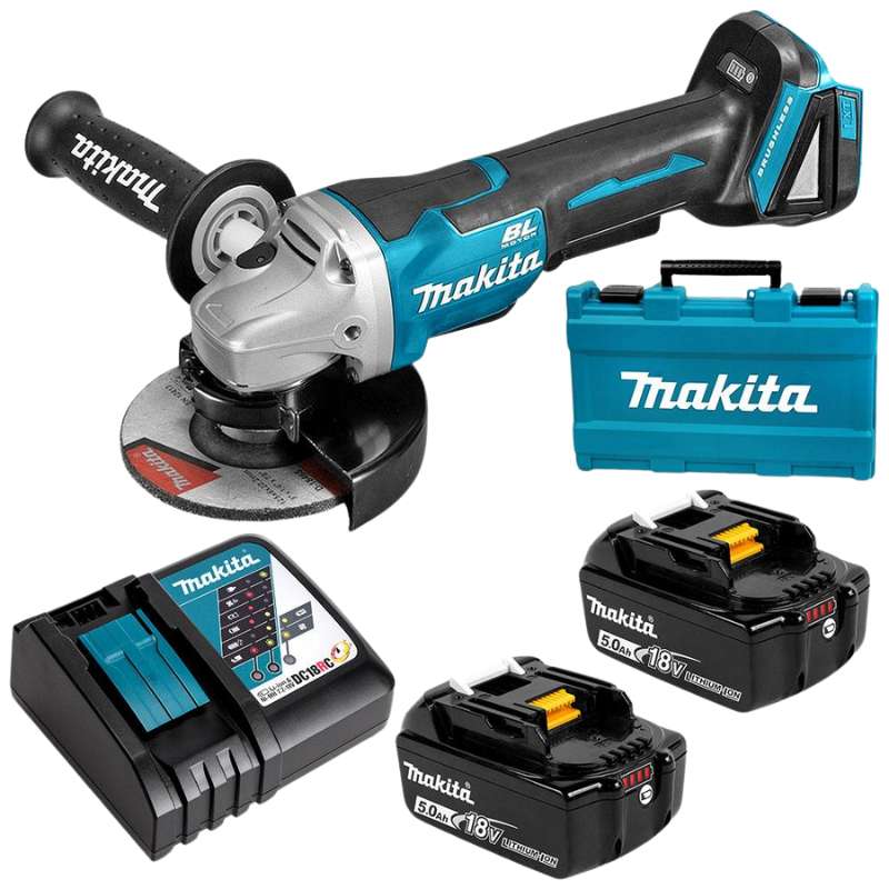 So sánh Makita DGA508Z với các dòng máy mài pin 125mm khác