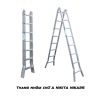 Thang nhôm chữ A khoá sập tự động NIKITA NIKA25