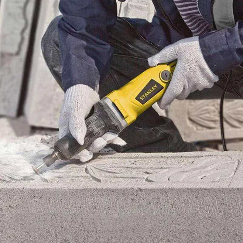 Ứng dụng thực tế của máy mài khuôn Stanley STEL861 400W