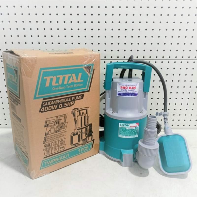 Giới thiệu về thương hiệu TOTAL và sản phẩm Máy bơm chìm nước sạch TOTAL TWP64001