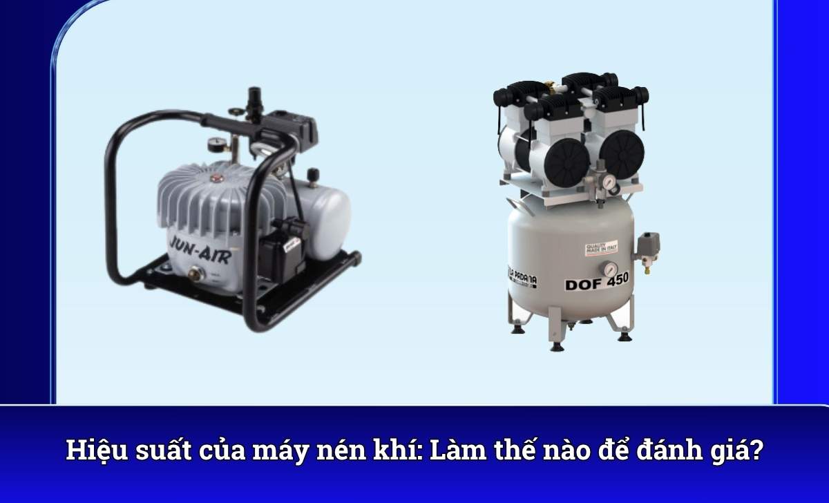 Hiệu suất của máy nén khí: Làm thế nào để đánh giá?