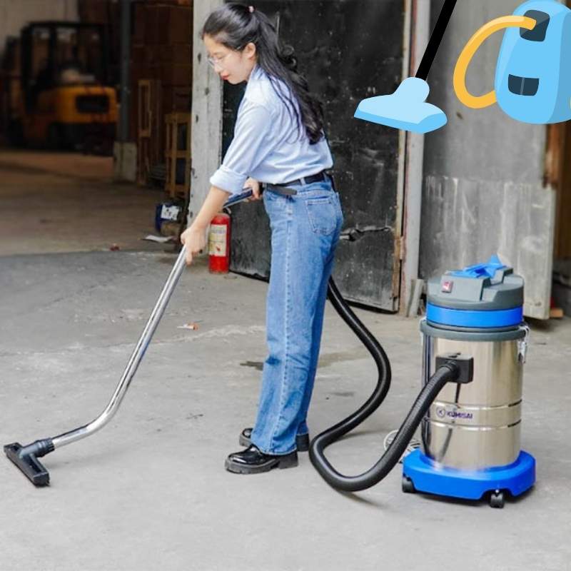 Những điểm nổi bật của Máy hút bụi công nghiệp Kumisai KMS40H