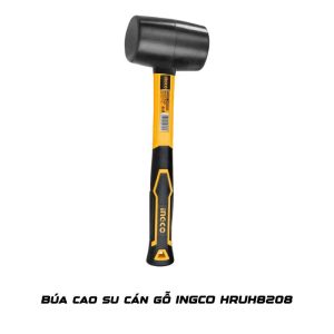 Búa cao su cán gỗ INGCO HRUH8208