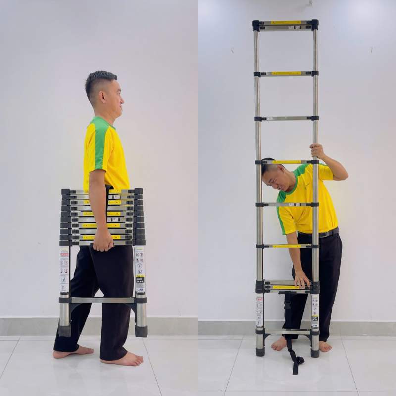 Cách sử dụng thang Sumika T380 đúng cách