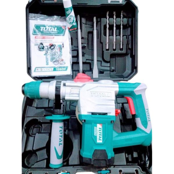 Hướng dẫn sử dụng máy khoan búa TOTAL TH110266 đúng cách