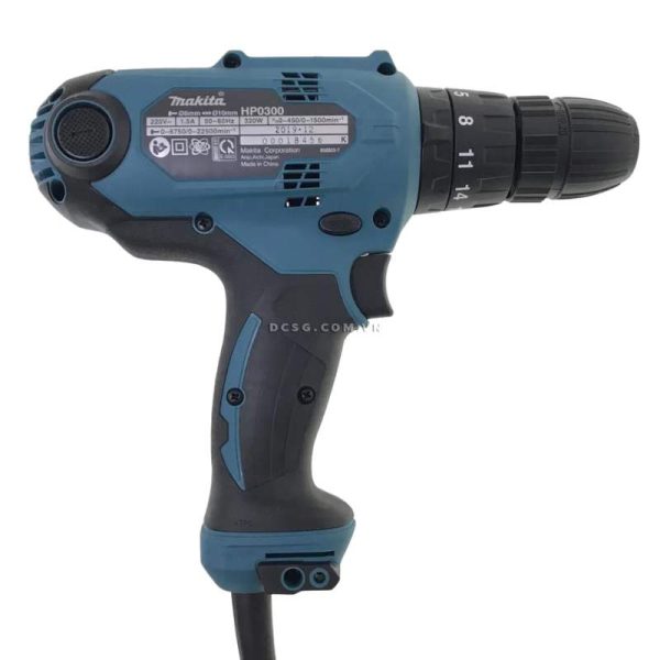 Tính năng kỹ thuật nổi bật của Máy khoan Makita HP0300