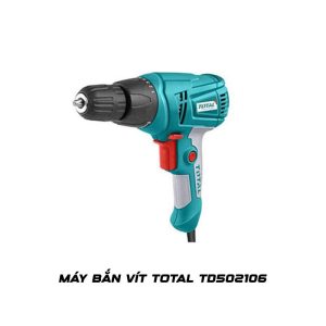 Máy bắn vít TOTAL TD502106 500W, đầu vít M3-M8, đảo chiều
