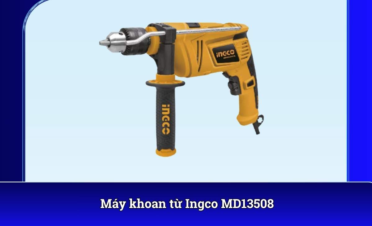 Máy khoan từ Ingco MD13508