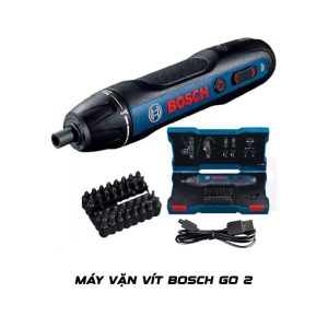Máy vặn vít Bosch Go 2, pin 3.6V, đầu M3-M5, điều tốc
