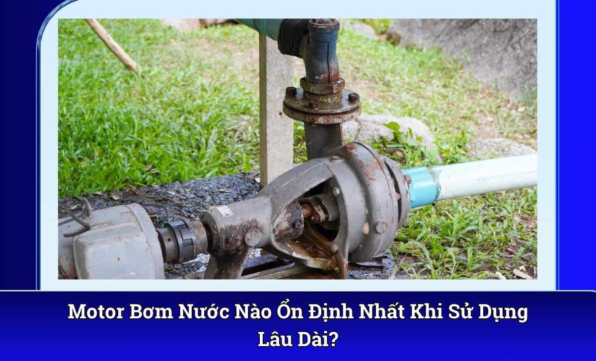 Motor Bơm Nước Nào Ổn Định Nhất Khi Sử Dụng Lâu Dài?