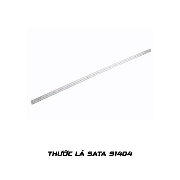 Thước lá SATA 91404 dùng đo khe hở độ dày 0.05–1mm