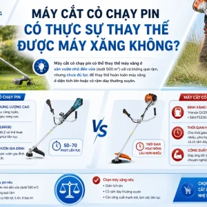 Máy cắt cỏ Makita DUR368LZ: 18Vx2, mô tơ BL 3 tốc độ