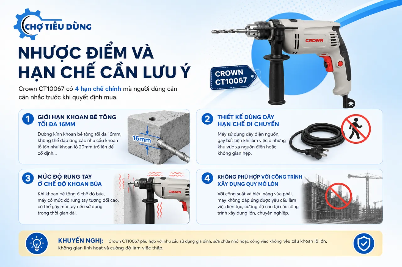 Nhược Điểm Và Hạn Chế Cần Lưu Ý