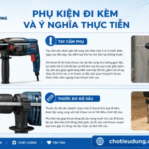 Máy Khoan Động Lực Dekton DK-ID710: 710W, Đầu 13mm