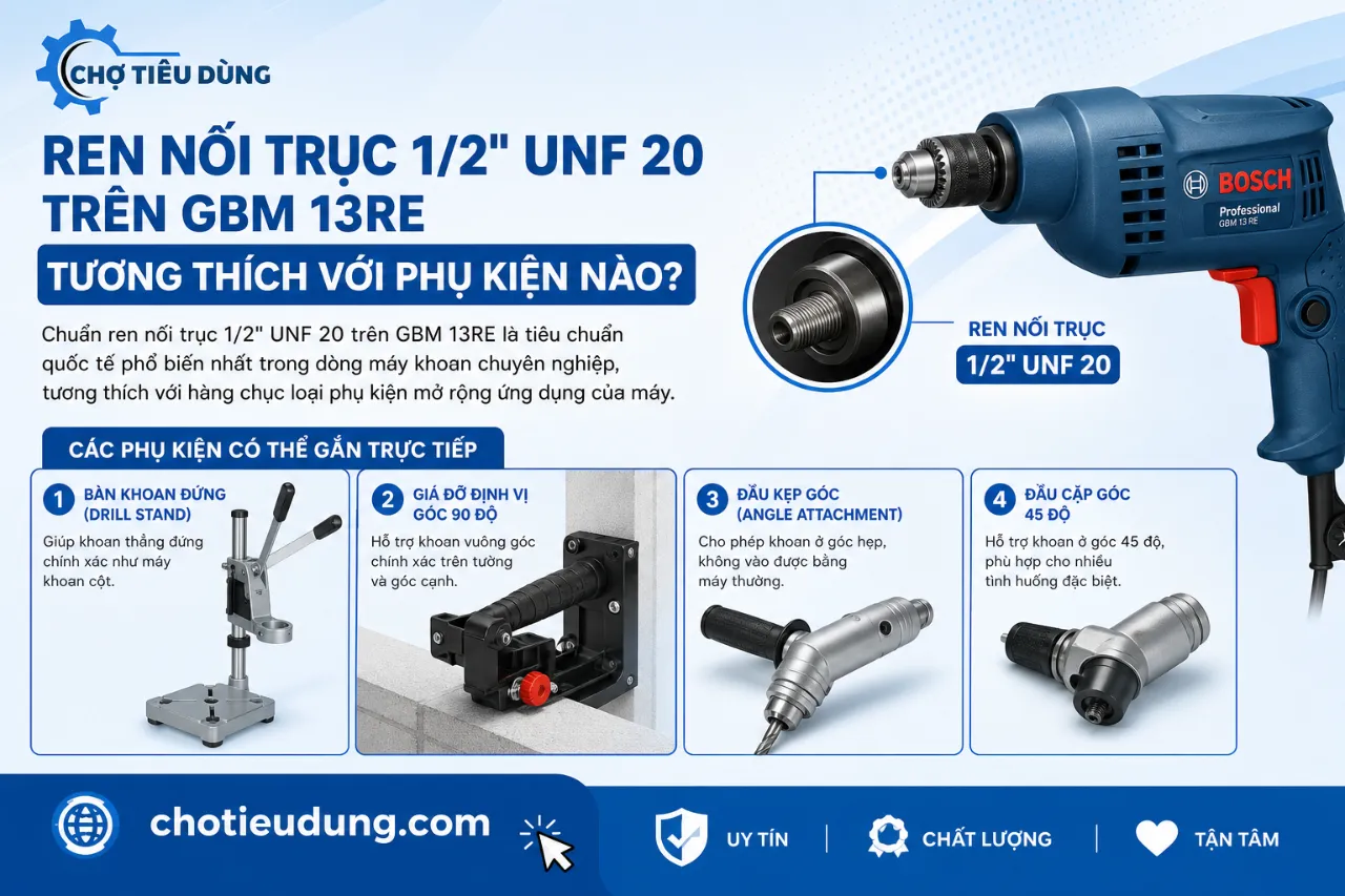 Ren Nối Trục 1/2