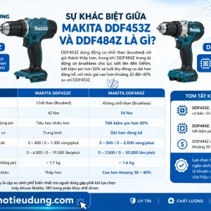 Máy Khoan Makita DDF453Z: 18V, Lực Siết 42Nm