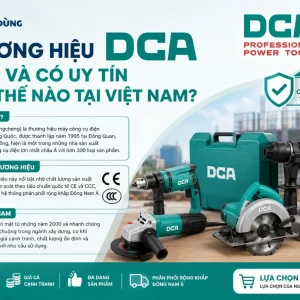 Máy mài góc DCA ASM07-125: 1500W, đĩa 125mm