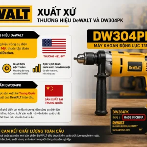 Máy cưa kiếm DeWalt DW304PK: 1050W, cắt gỗ 280mm