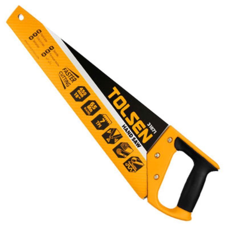 Cưa bảng Tolsen 31071: 450mm, lưỡi 65Mn, răng 7TPI