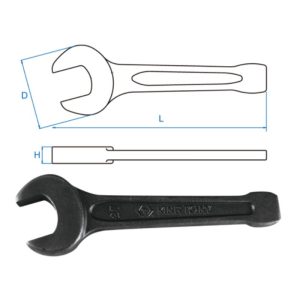 Kingtony 10A0-C0 với thiết kế miệng đóng giúp ôm bu lông chắc và truyền lực đều
