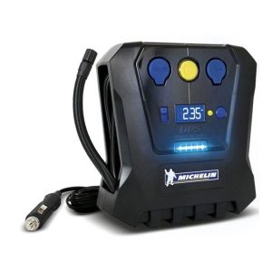 Máy bơm Michelin 12266: 12V, tự ngắt, màn LCD