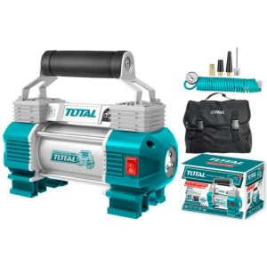 Máy bơm Total TTAC2506: 12V, bơm lốp ô tô, 120PSI