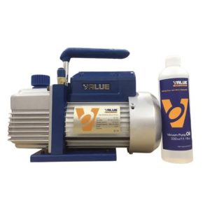 Máy bơm Value VE115N: 1/4HP, hút chân không, 150 Micron